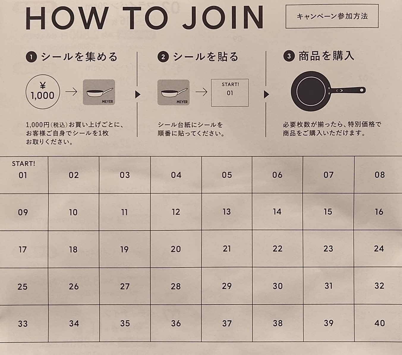 マルエツ MEYER マイヤー シールキャンペーンのイメージ